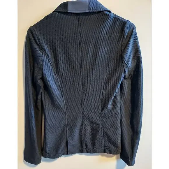 Unbranded Navy Mesh Fitted Equestrian-style Jacket - Size XS - Picture 5 of 5